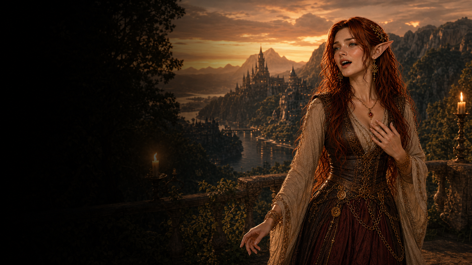 Elise, voice and storyteller of Ballads of Cerilia